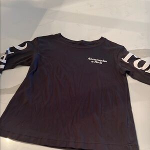 Abercrombie & Fitch Kids Black Long Sleeve Shirt